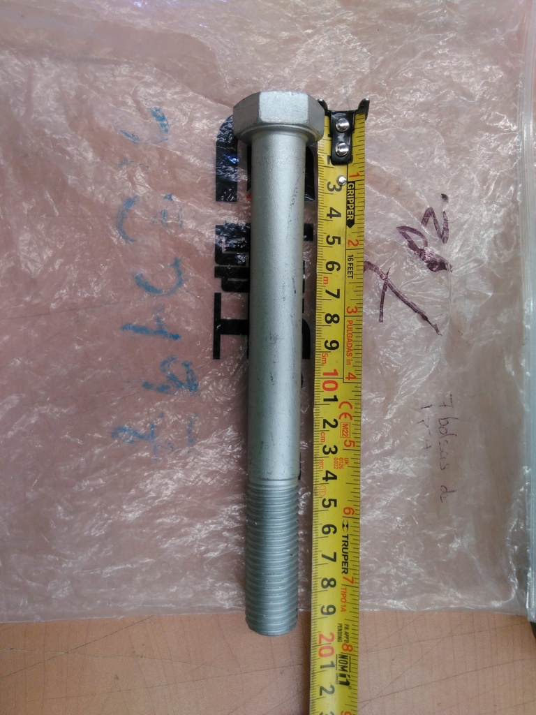 NP 270923082340 TORNILLO HEX 190MM X 30MM X 55MM (CUERDA)