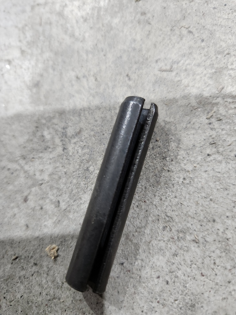 PIN PASADOR CILINDRO ELASTICO M10 X 50 MM NEGRO