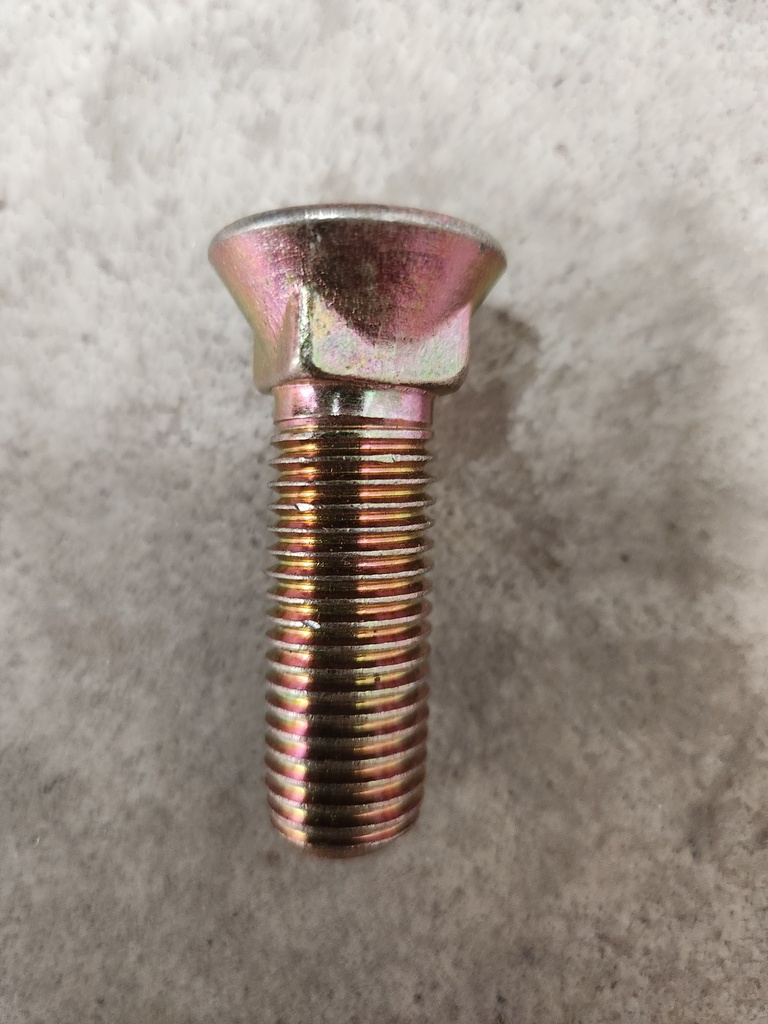 C - BOLT TORNILLO CUADRADO M16 X 40 MM TROPICALIZADO CABEZA ESTUFA ROSCA 2.0 NP 141023111901
