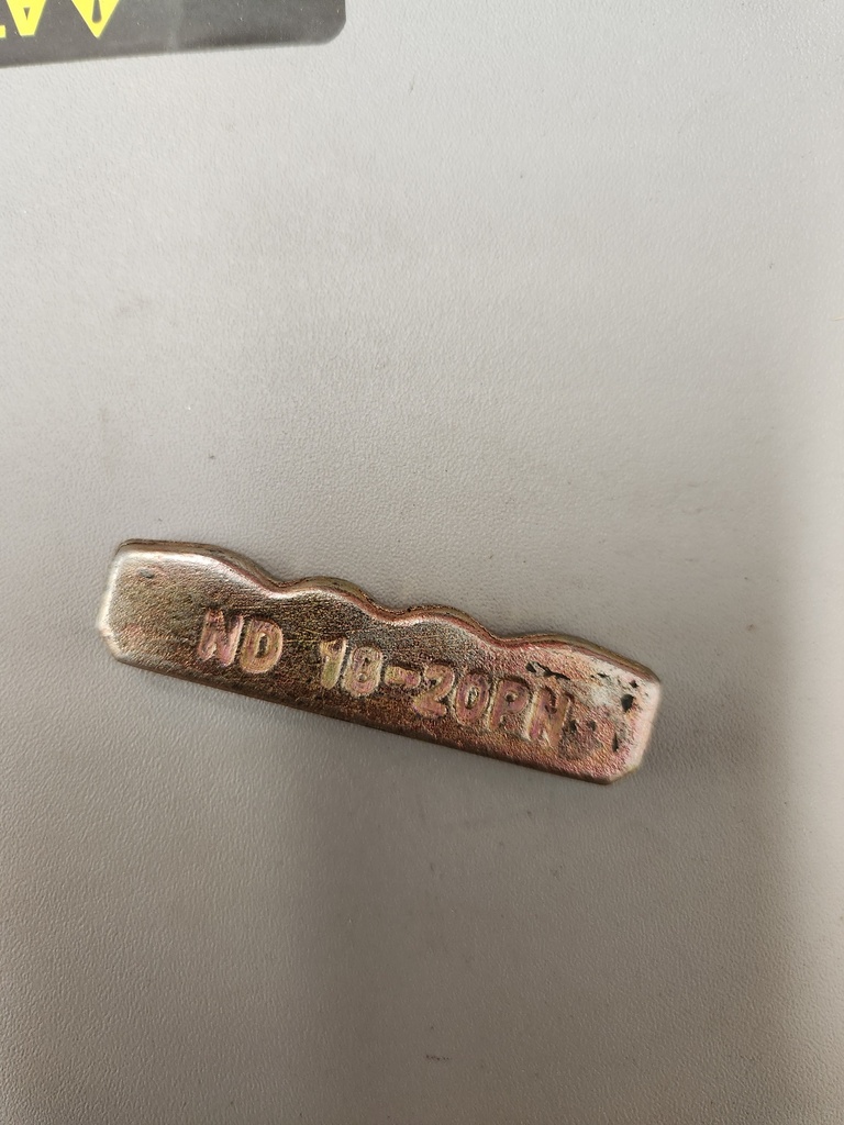 C - PIN CHAVETA PARA DIENTES ND 18-20PN NP 141023120701