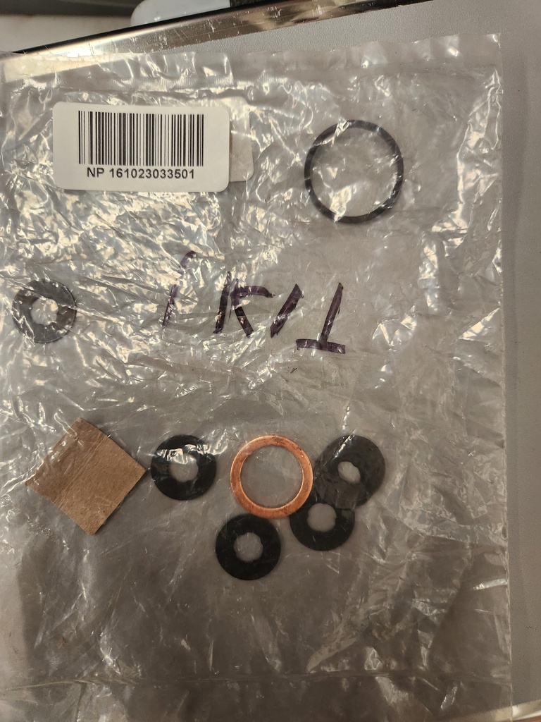 SEAL KIT SELLOS COBRE ACERO M24 OD M18 ID