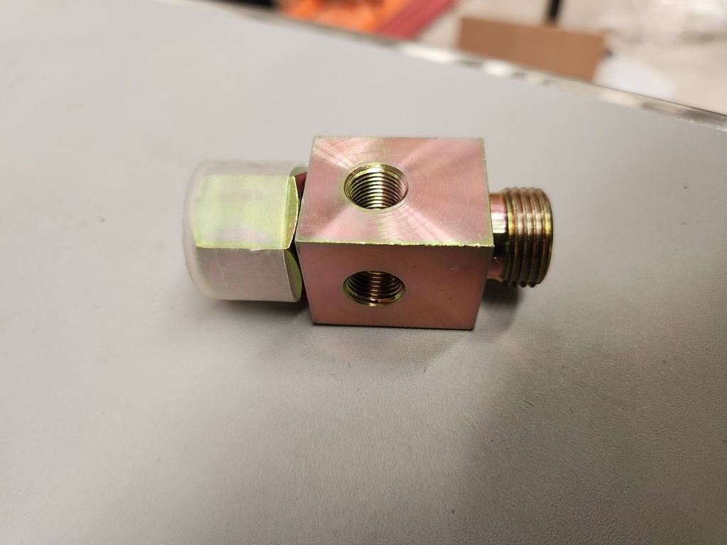 VALVE VALVULA 2 PUERTOS GALVANIZADA 18 MM