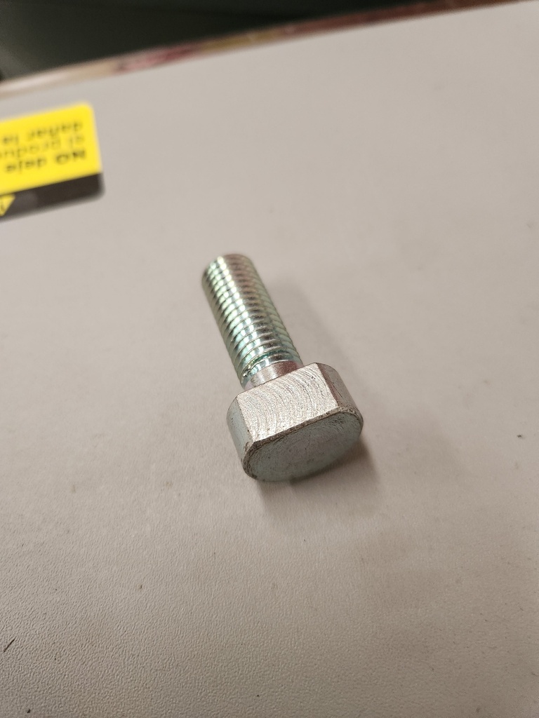 BOLT TORNILLO M12  X 45 MM GALVANIZADO CABEZA CHAFLAN CUERDA 1.75