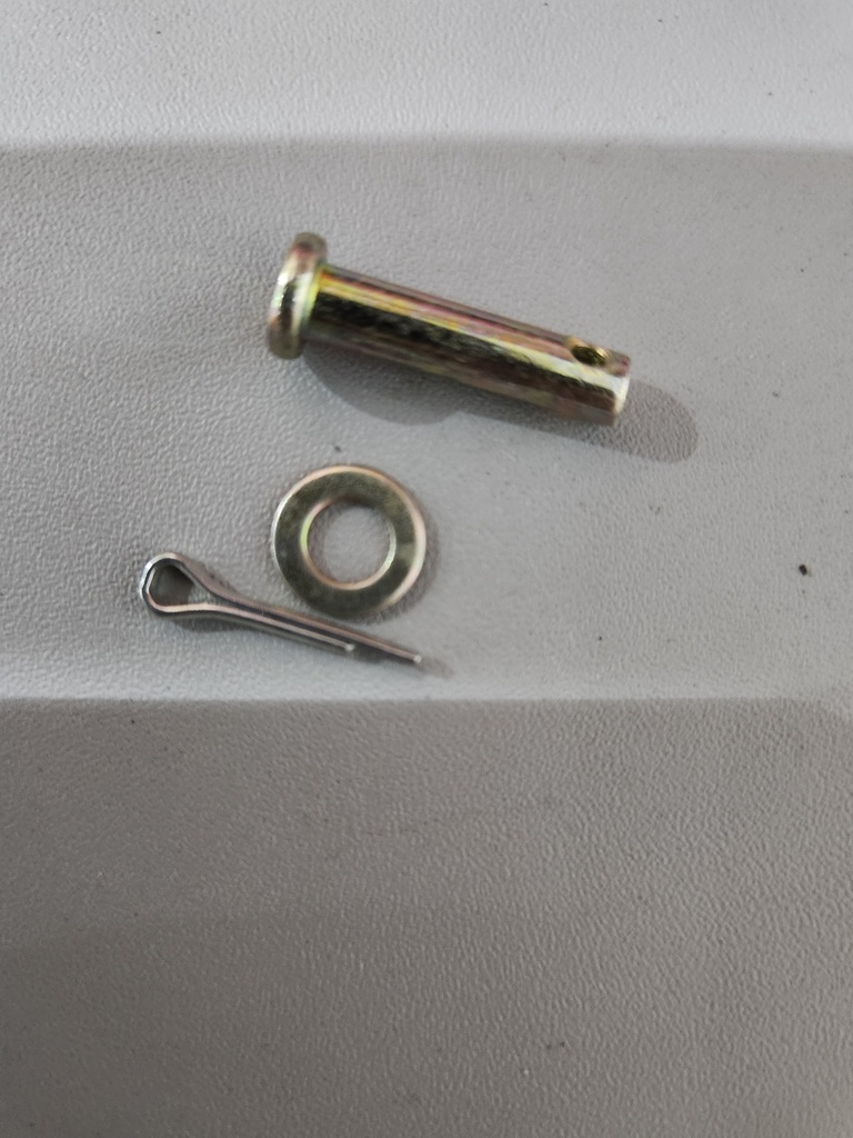 C - PIN PERNO M10 X 20 MM KIT CON CHAVETA Y ARANDELA NP 161023062401