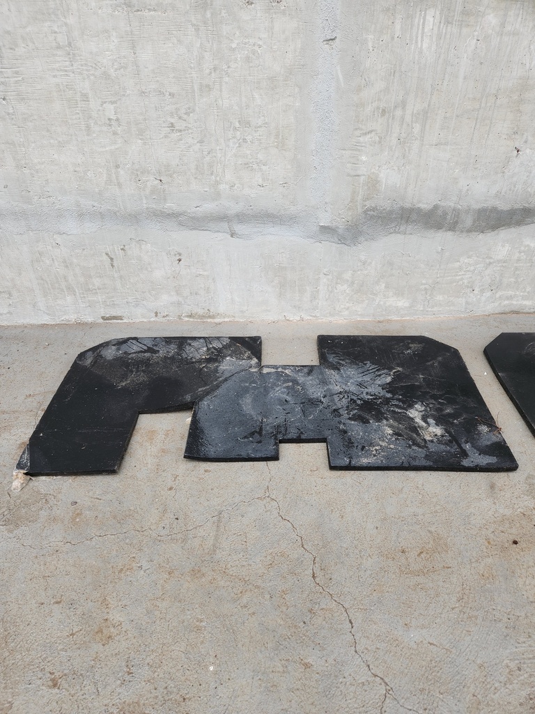 Tapete Espuma negra aislante forma elefante