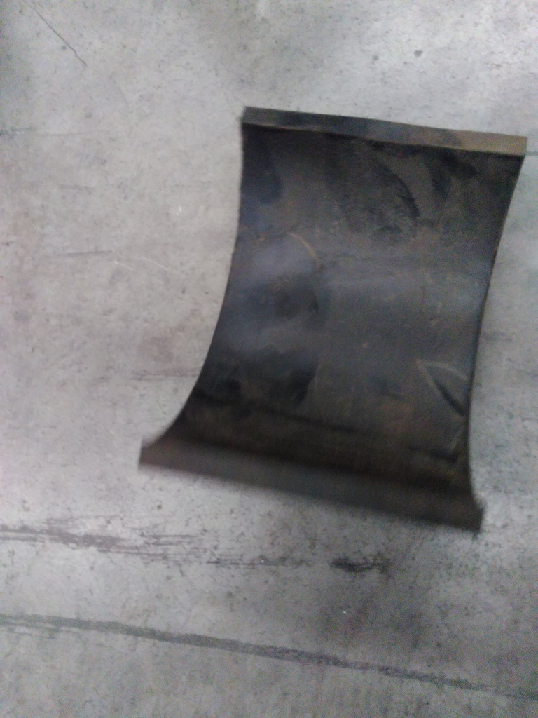 Rubber plate
