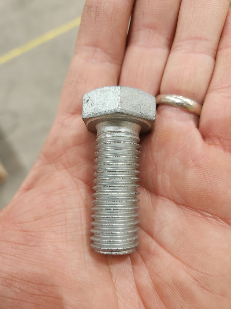 BOLT TORNILLO HEX M18 X 45 MM ZINCADO NP 071223094532