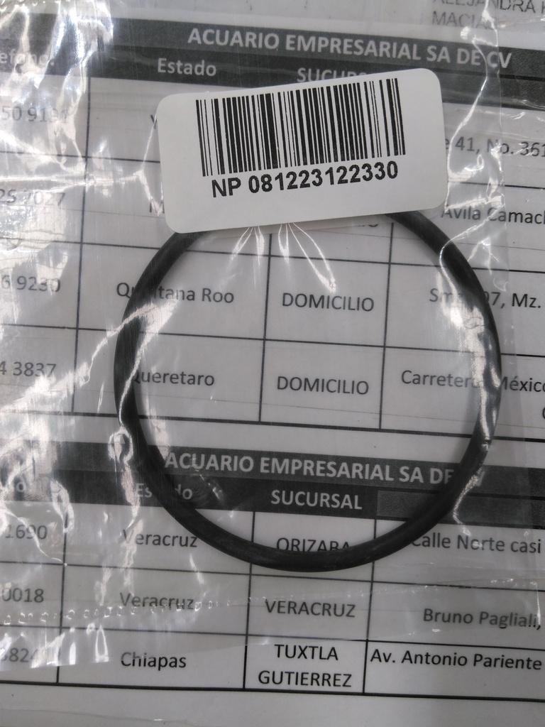 NP 081223122330 O RING