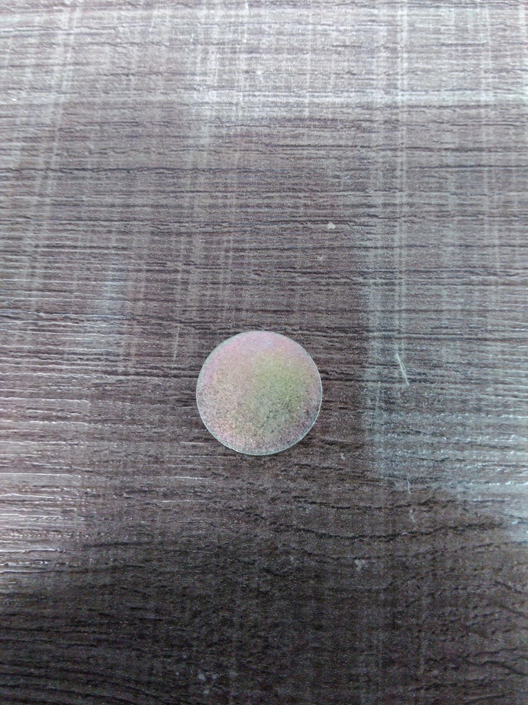 NP 090124094530 PLACA CIRCULAR D.EXT 16 MM