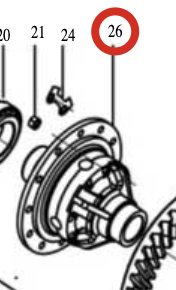 [SP131349] DIFFERENTIAL MECHANISMG AS SP131349