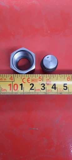 [NP 110523091001] C - TUERCA ACERO CONTRSTUERCA CON "O" RING RM060423082011 NP 110523091001